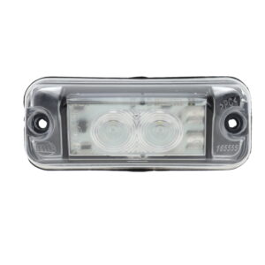 Hella LED Front Clear Marker - Dual LED