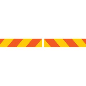 Marker Board Pair BSAU152 TYPE 2-3 Self Adhesive