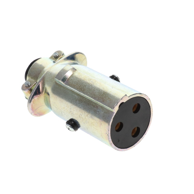 3-Pin Metal Plug - 24V, 25amp - Suits Tail Lift Applications