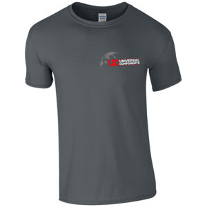 Gildan Premium Cotton T-Shirt Charcoal Grey - Small