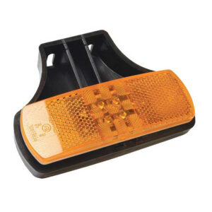 LED Side Marker Lamp with Horizontal Bracket and Cable