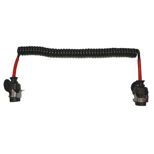 7 Core Hytrel EBS Coil 4mtr c/w Plastic Plugs 24v