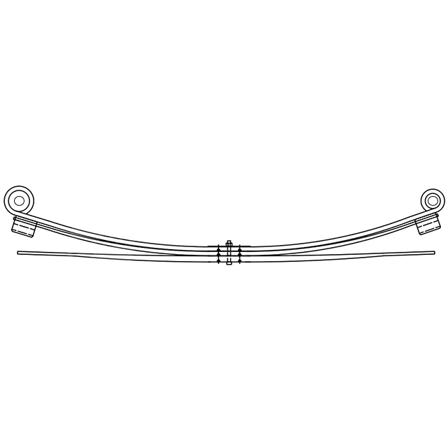 2+1 LEAF SPRING MERCEDES SPRINTER/VW CRAFTER REAR