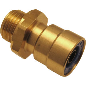 Male Stud Coupling - M16x1.5 Thread, 3/8 Tube - Raufoss New Line