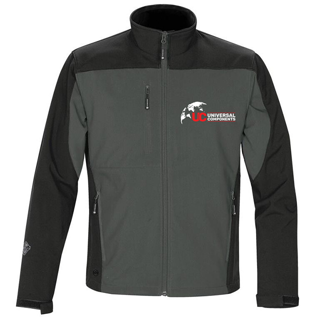 Stormtech Edge Softshell Jacket Graphite/Black - Small