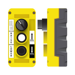 3 Button MAFELEC Style Tail Lift Control Box Up/Down/Selector
