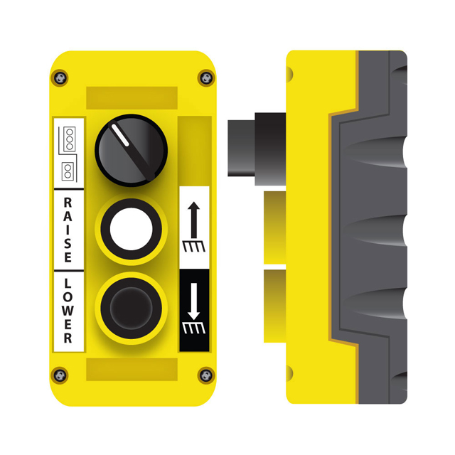 3 Button MAFELEC Style Tail Lift Control Box Up/Down/Selector