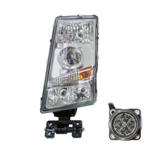 Headlamp for Volvo FH/FM Series 2 LH with electric load-levelling