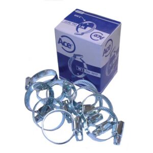 PKT10 HOSE CLIP SIZE OO 1/2 - 3/4 OR 13-20 MM