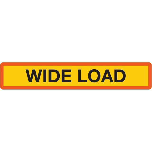 MARKER BOARD BSAU152 (TYPE 5) PAIR YELLOW WIDE LOAD