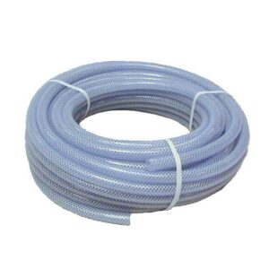 PVC TUBE BRAID CLEAR 3/8 15M