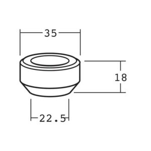 WHEEL CONE (FOR A1920-A1930)
