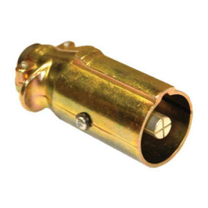 1-PIN CLANG 24V METAL RETURN PLUG 300AMPS MAX