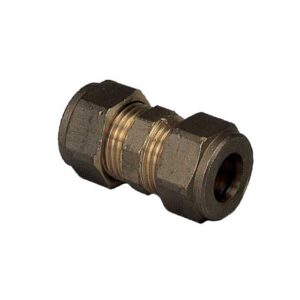 3/8" STRAIGHT COMP COUPLING