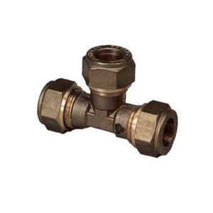 3/16" EQUAL TEE COMP COUPLING