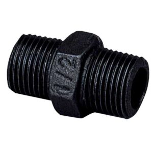 1/4" MALE HEX NIPPLE MALL IRON
