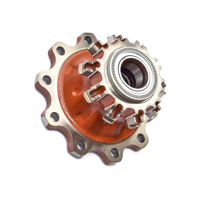 HUB C/W SKF BEARING & EXCITER RING FRONT AXLE