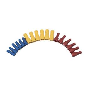 PKT 50 FEMALE TERMINAL BLUE 4.8MM