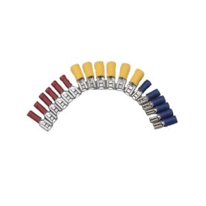 FEMALE PUSH-ON BLUE 6.3MM P50