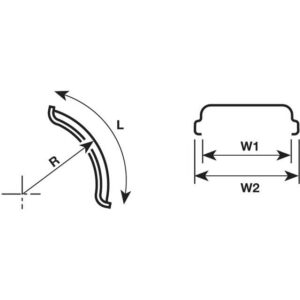 MUDWING HIGHGARD HALFWING HLS47 PAIR