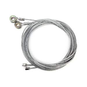 CABLES PAIR 130IN GALVANISED WITH CHAMFERED HOLE