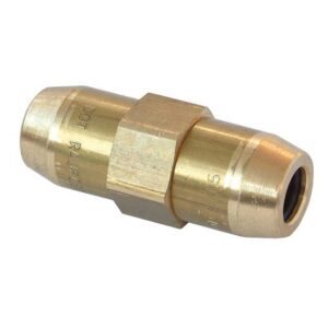 STRAIGHT CONNECTOR 10X1.25 TUBE(RAUFOSS)