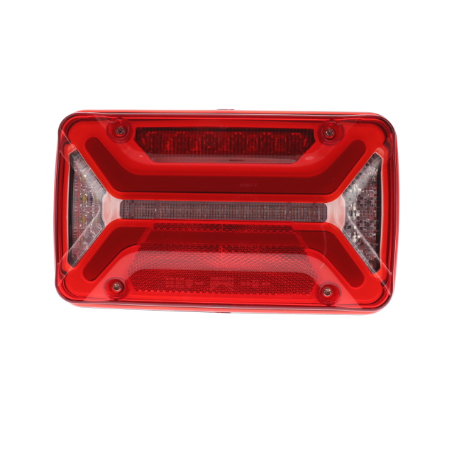 Aspoeck Multiled 3 Rear Light RH 7 Pin Amp + 2 X 2 Pin Ass2