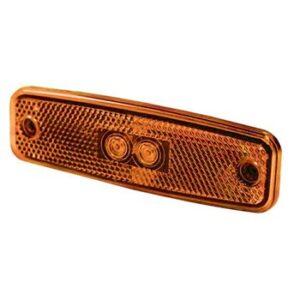 LED Side marker lamp c/w 5.5mtr flylead 12/24V