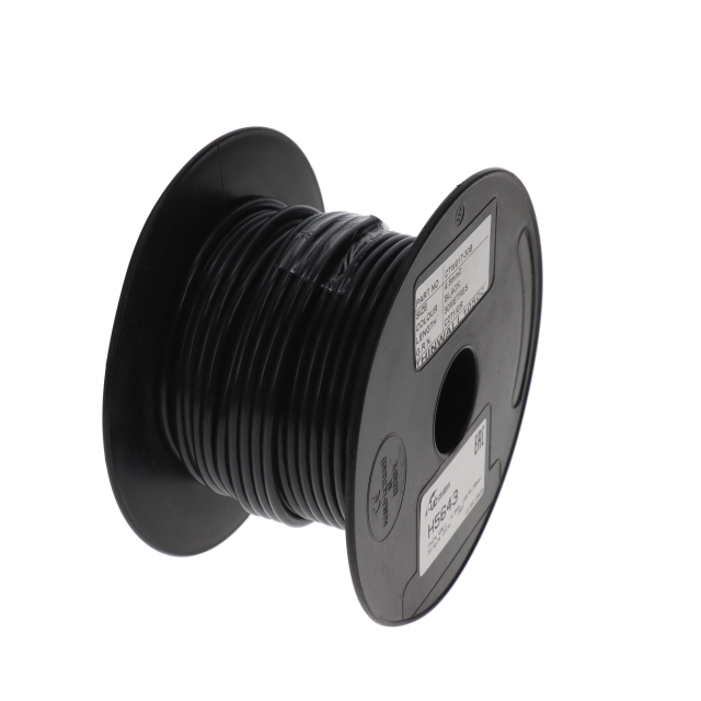 THIN WALL 2.0mm (28/0.30mm) BLACK Single Core 30M