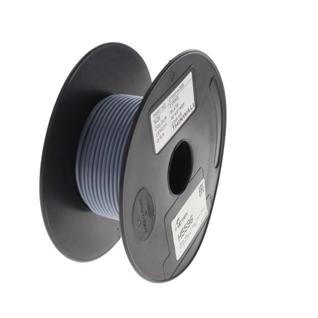 THIN WALL 2.0mm (28/0.30mm) GREY Single Core 100M