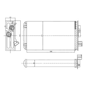 Heater Exchanger - To Suit Iveco Eurocargo