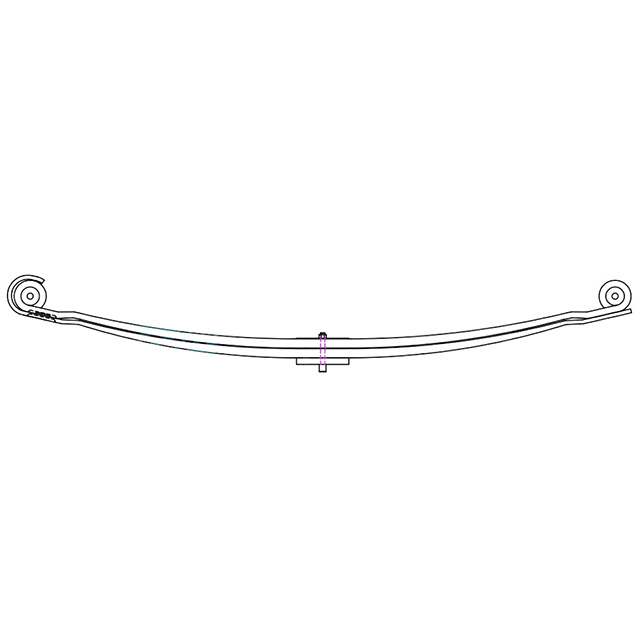 Front Twin Leaf Spring - To Suit Iveco Stralis