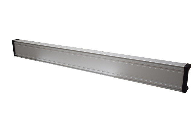 Anodized Aluminium Rear Bumper Un Drilled C/W End Caps