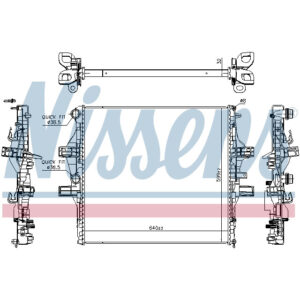 NISSENS RADIATOR TO SUIT IVECO
