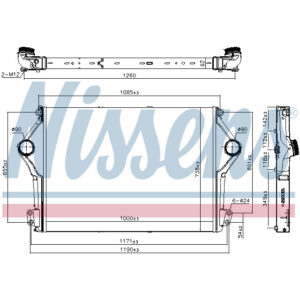 NISSENS INTERCOOLER TO SUIT SCANIA