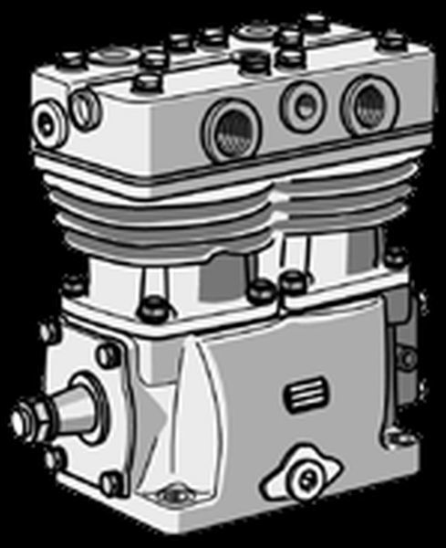 Compressor, compressed-air system