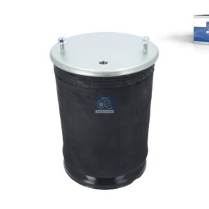 DT Spare Parts 10.36008 Air spring, with steel piston, D: 285 mm, Dmax: 320 mm, M12, M22 x 1,5, L: 420 mm