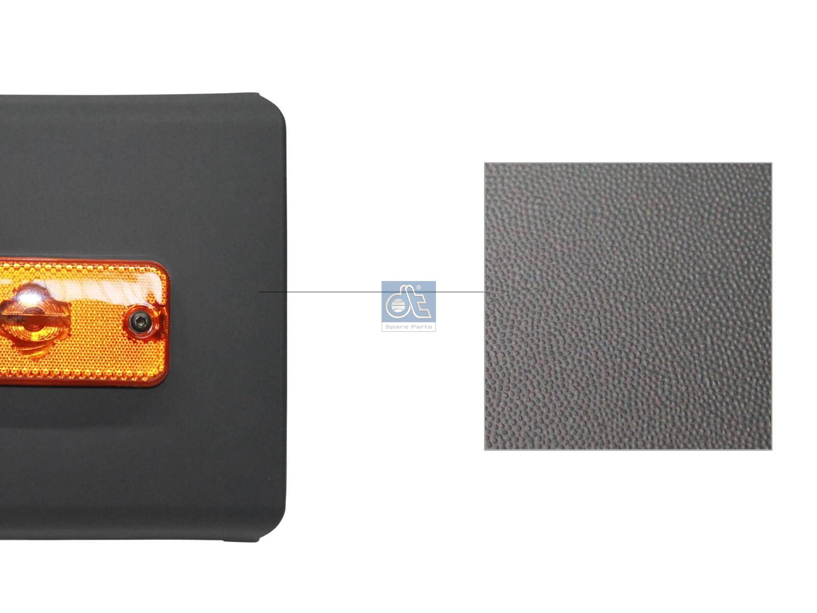 DT Spare Parts 12.82122 Cover moulding, left