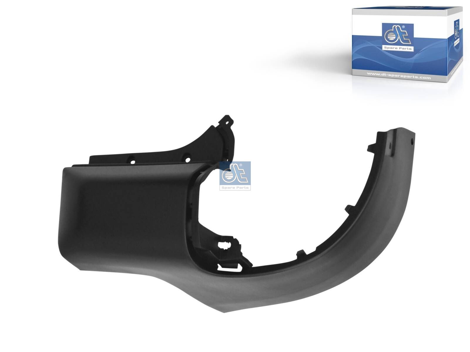 DT Spare Parts 12.82234 Bumper corner, rear, left, primed