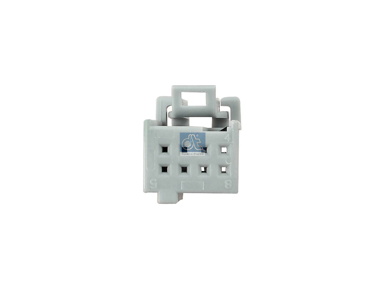 DT Spare Parts 12.83008 Main mirror, left, heated, electrical, with temperature sensor