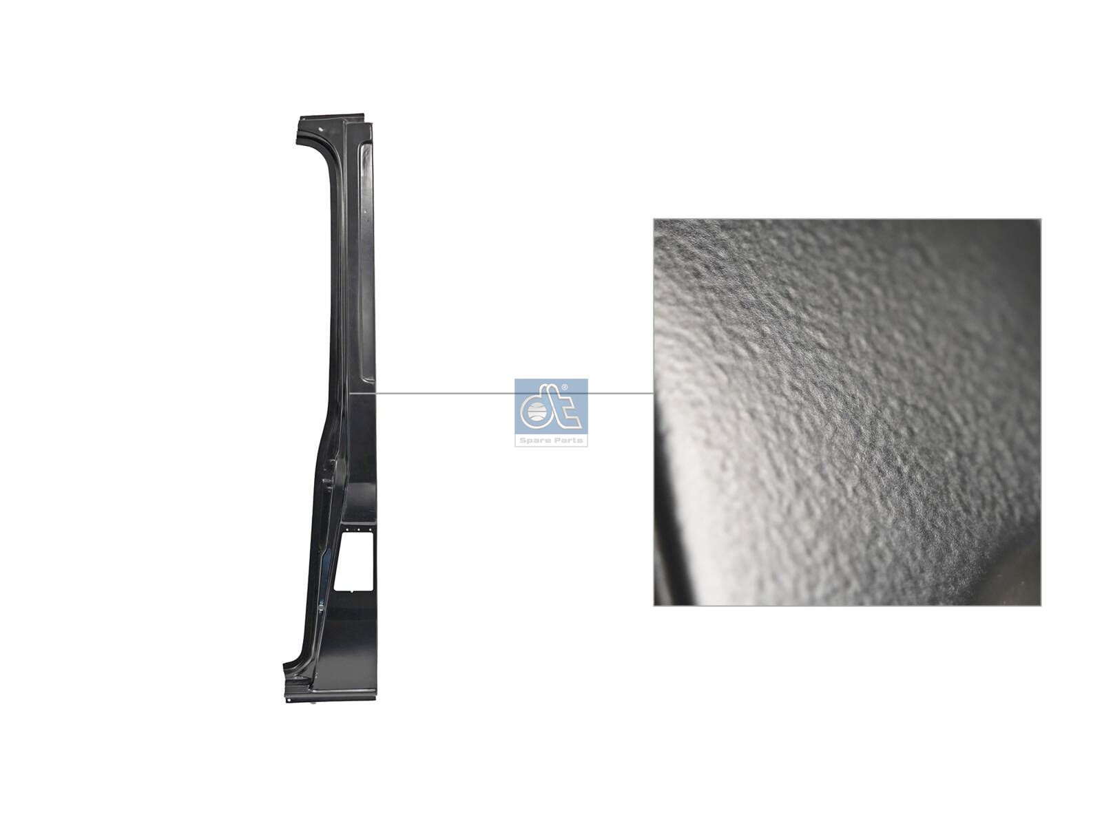 DT Spare Parts 13.00424 Pillar lining, door, left