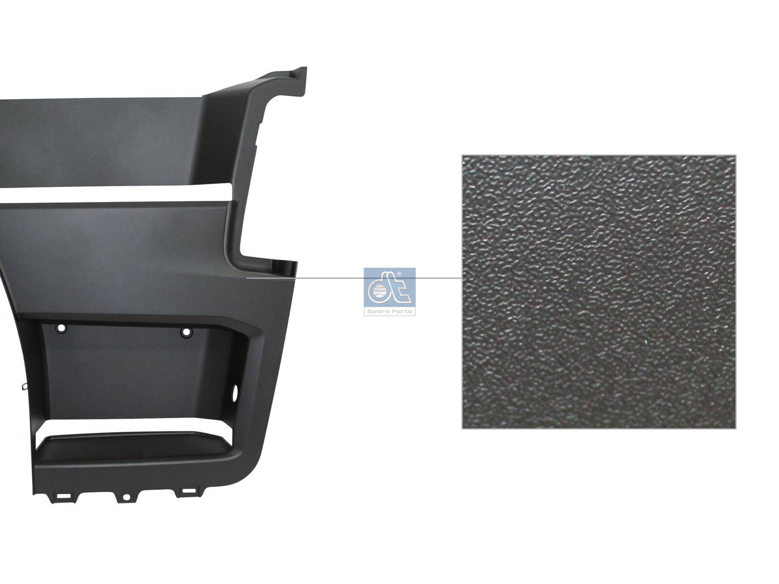 DT Spare Parts 1.00043 Step well case, right