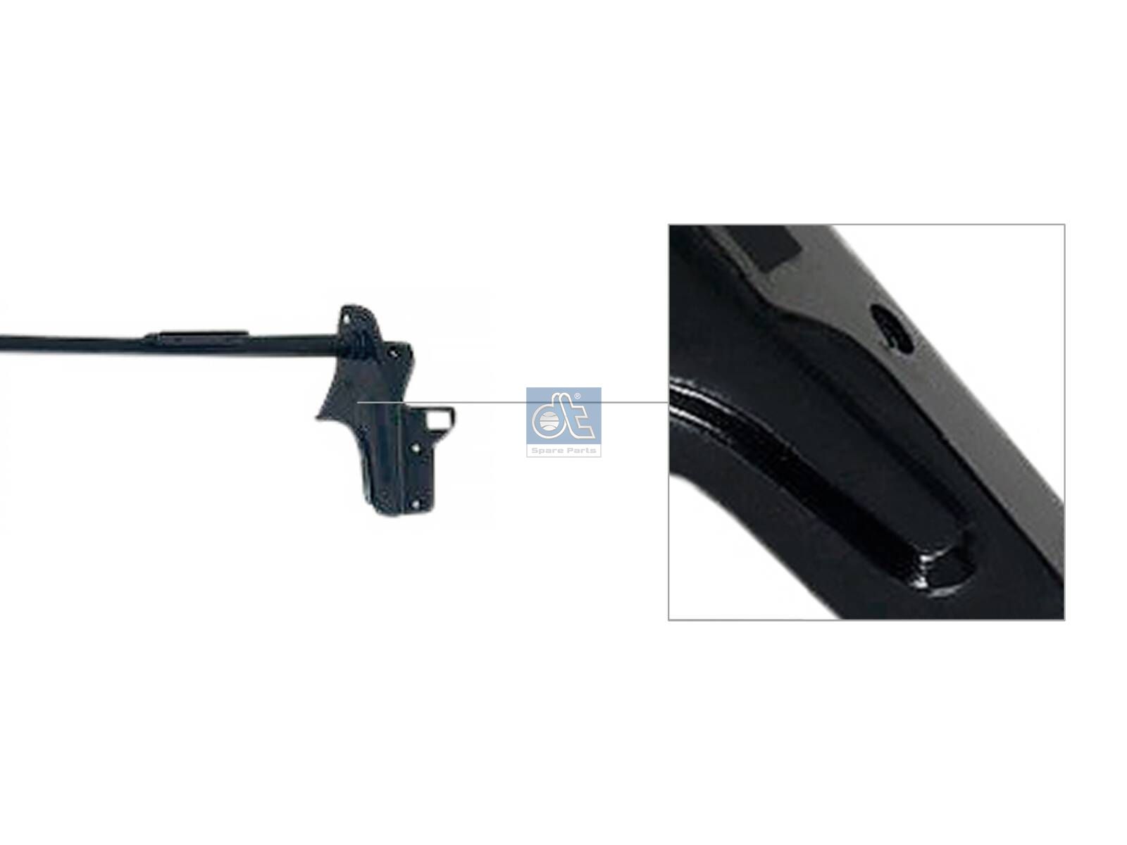 DT Spare Parts 1.00274 Mounting kit, sun visor