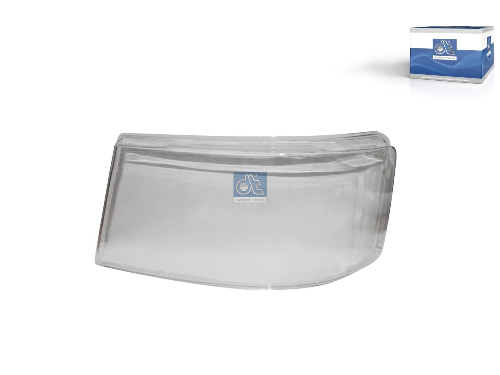 DT Spare Parts 1.00504 Headlamp glass, left