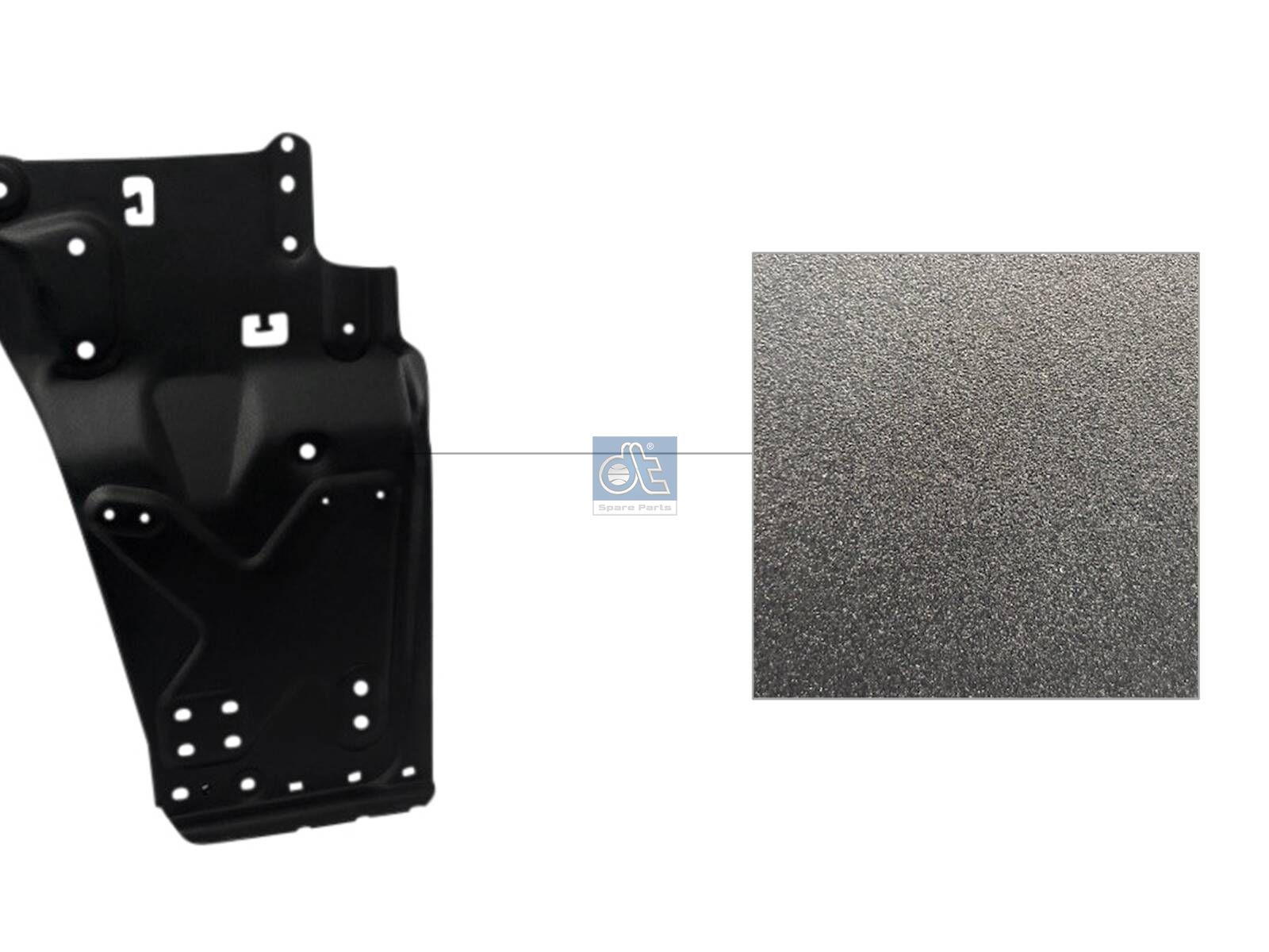 DT Spare Parts 1.00596 Support panel, step well case, right