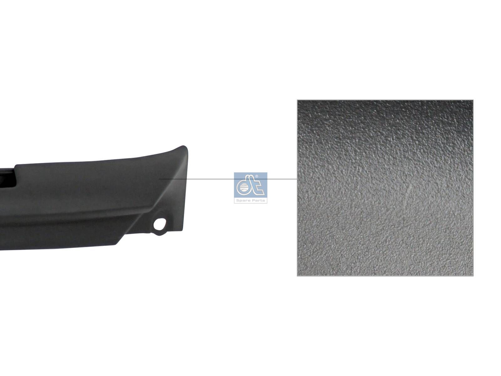 DT Spare Parts 1.52227 Front panel, left