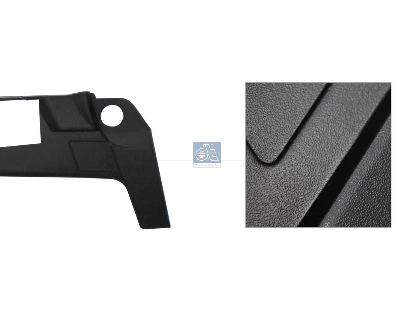DT Spare Parts 1.52802 Pillar lining, left