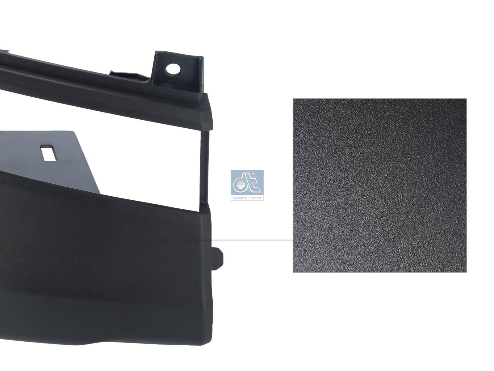 DT Spare Parts 1.55013 Bumper corner, right
