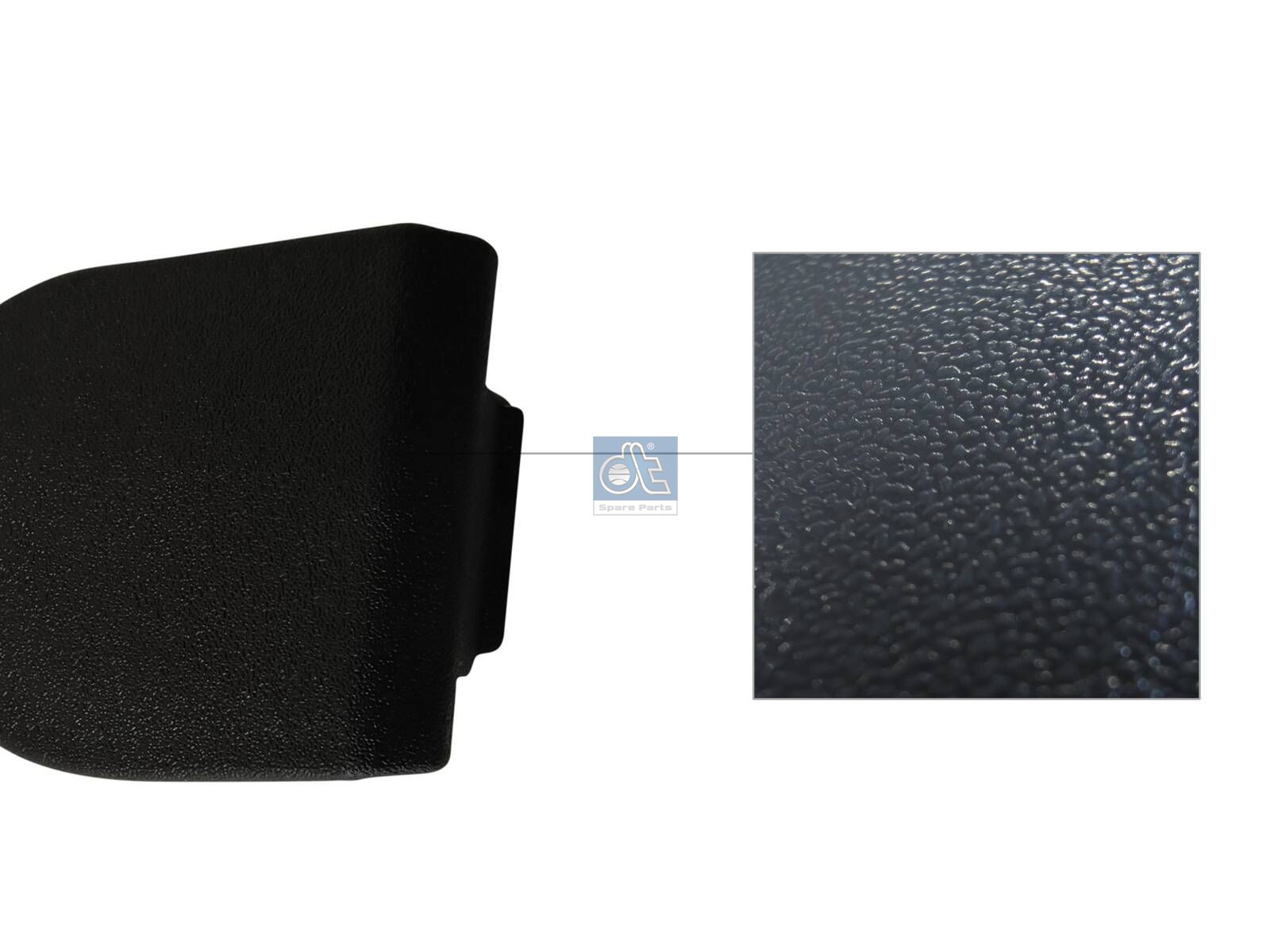 DT Spare Parts 1.55027 Bumper cover, left