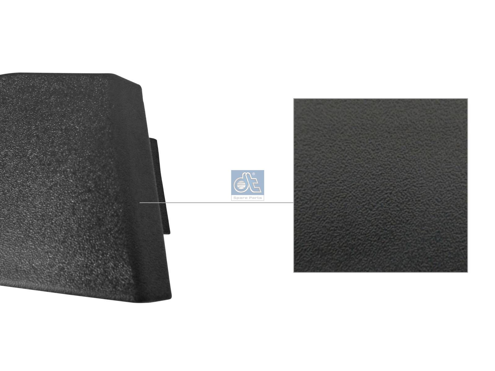 DT Spare Parts 1.55037 Cover, Bumper, left